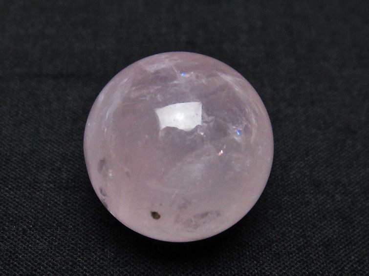 ローズクォーツ 丸玉 20mm [t451-9789] 2枚目