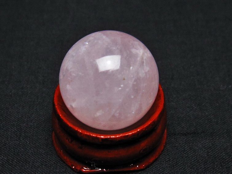 ローズクォーツ 丸玉 20mm [T451-9827] 1枚目