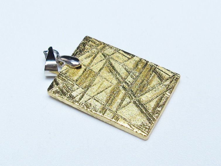 ゴールドギベオン メテオライト ペンダント [t452-3681] 3枚目