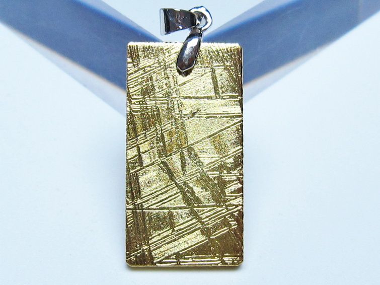 ゴールドギベオン メテオライト ペンダント [t452-3689] 2枚目