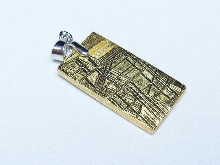 ゴールドギベオン メテオライト ペンダント [t452-3690] 3枚目