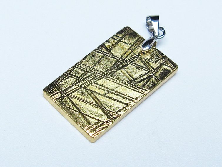 ゴールドギベオン メテオライト ペンダント [t452-3695] 3枚目