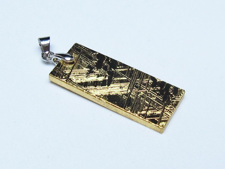 ゴールドギベオン メテオライト ペンダント [t452-3697] 3枚目