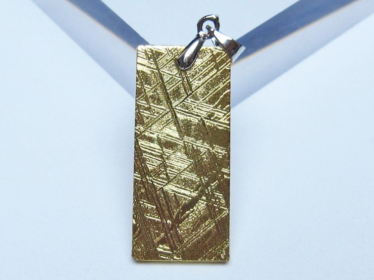 ゴールドギベオン メテオライト ペンダント [t452-3698] 2枚目