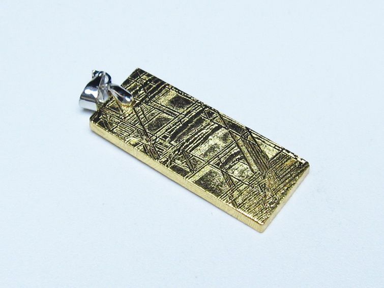 ゴールドギベオン メテオライト ペンダント [t452-3702] 3枚目