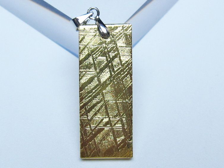 ゴールドギベオン メテオライト ペンダント [t452-3706] 2枚目