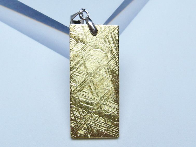 ゴールドギベオン メテオライト ペンダント [t452-3709] 2枚目