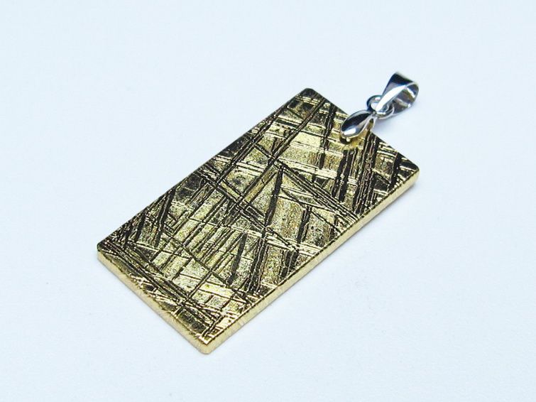 ゴールドギベオン メテオライト ペンダント [t452-3710] 3枚目