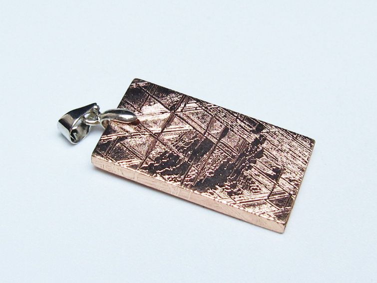 ピンクゴールドギベオン メテオライト ペンダント [t452-3727] 3枚目