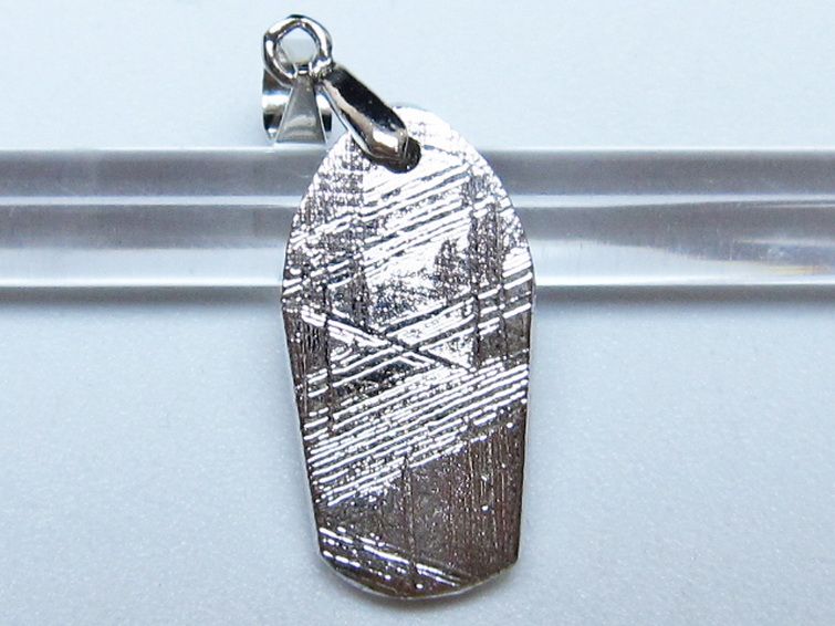 シルバーギベオン メテオライト ペンダント [t452-3749] 1枚目