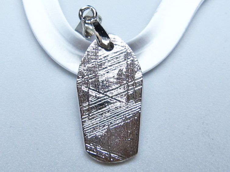 シルバーギベオン メテオライト ペンダント [t452-3749] 2枚目