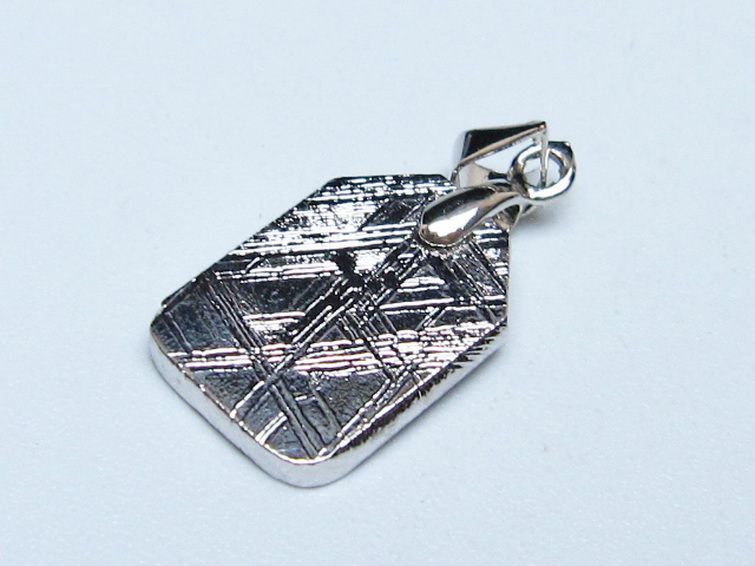 シルバーギベオン メテオライト ペンダント [t452-3753] 3枚目