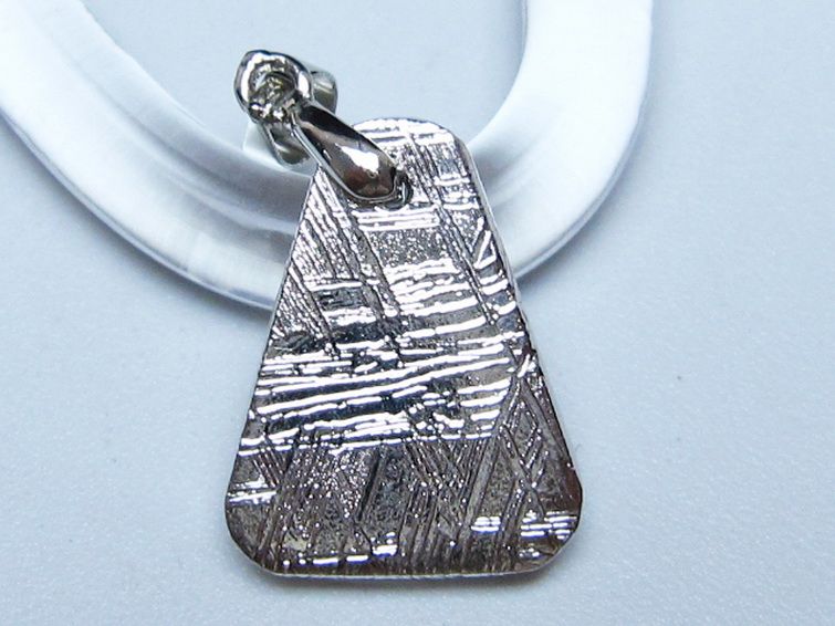 シルバーギベオン メテオライト ペンダント [t452-3754] 2枚目