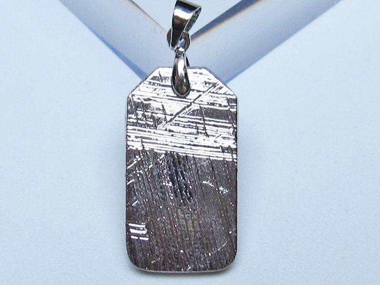 シルバーギベオン メテオライト ペンダント [t452-3758] 2枚目