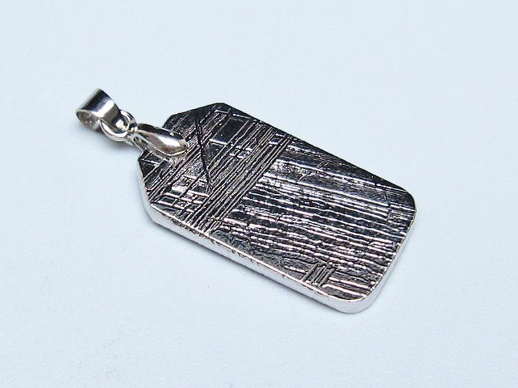 シルバーギベオン メテオライト ペンダント [t452-3758] 3枚目