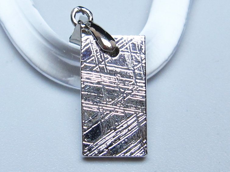 シルバーギベオン メテオライト ペンダント [t452-3761] 2枚目