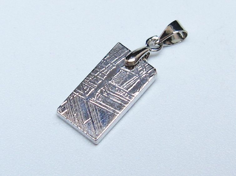 シルバーギベオン メテオライト ペンダント [t452-3761] 3枚目