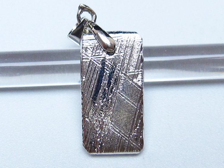 シルバーギベオン メテオライト ペンダント [t452-3765] 1枚目