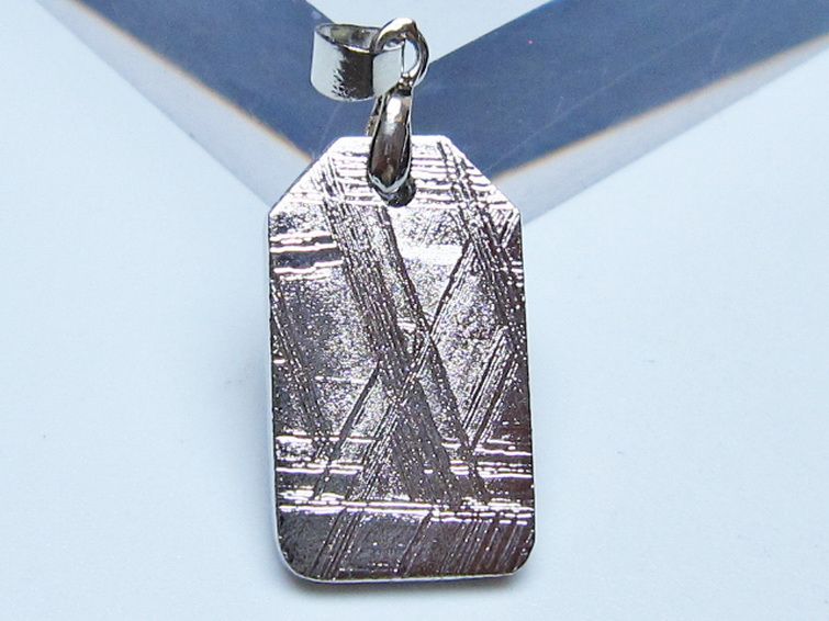 シルバーギベオン メテオライト ペンダント [t452-3774] 2枚目