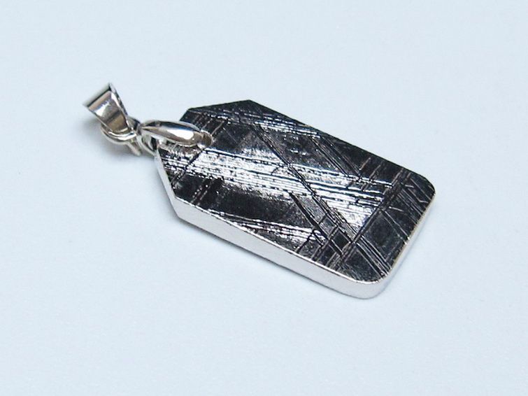 シルバーギベオン メテオライト ペンダント [t452-3774] 3枚目