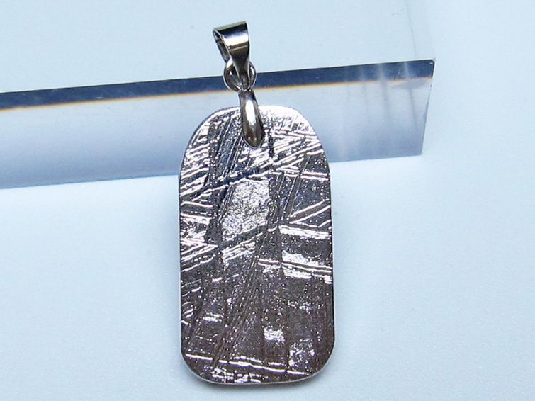 シルバーギベオン メテオライト ペンダント [t452-3780] 1枚目