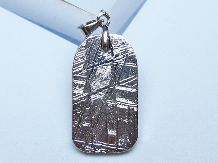 シルバーギベオン メテオライト ペンダント [t452-3780] 2枚目