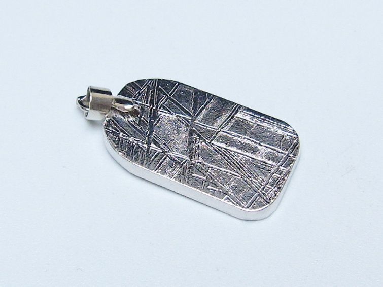 シルバーギベオン メテオライト ペンダント [t452-3780] 3枚目