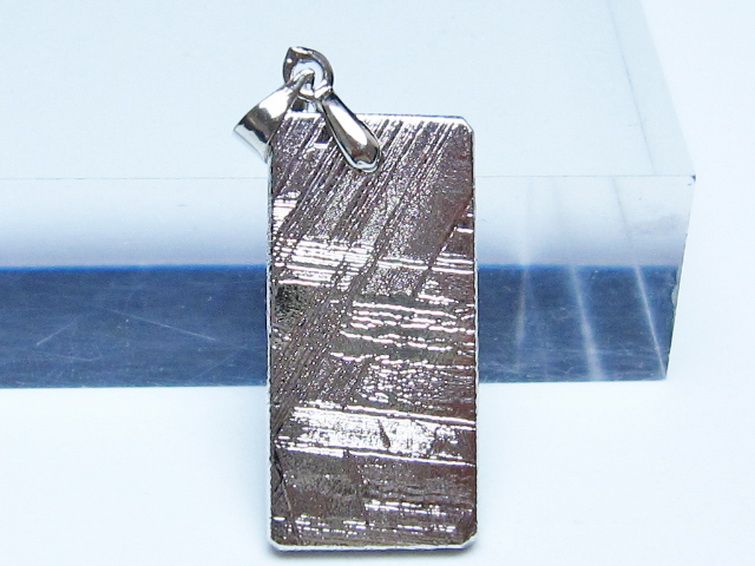シルバーギベオン メテオライト ペンダント [t452-3784] 1枚目
