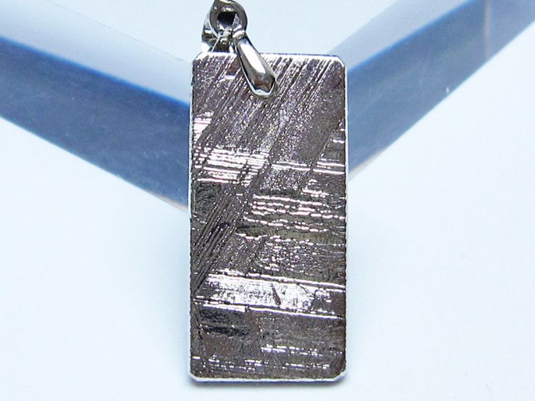 シルバーギベオン メテオライト ペンダント [t452-3784] 2枚目