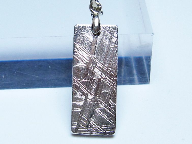 シルバーギベオン メテオライト ペンダント [t452-3786] 1枚目