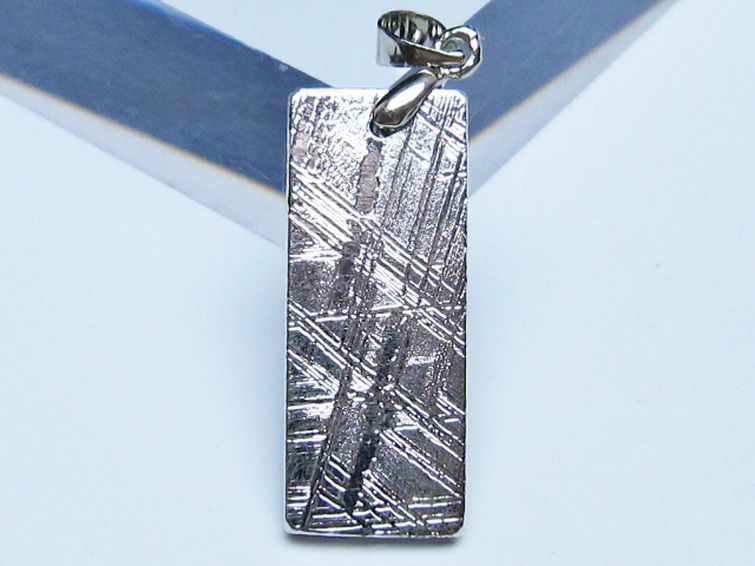 シルバーギベオン メテオライト ペンダント [t452-3786] 2枚目