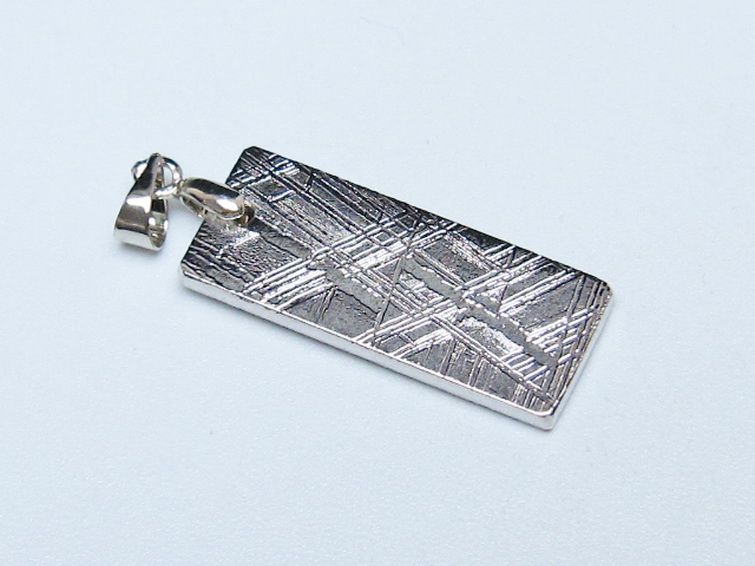 シルバーギベオン メテオライト ペンダント [t452-3786] 3枚目