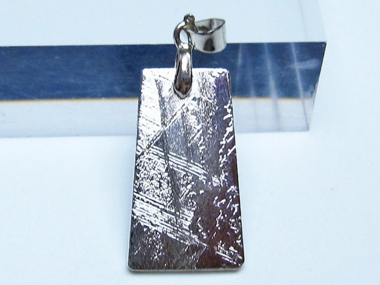 シルバーギベオン メテオライト ペンダント [t452-3787] 1枚目