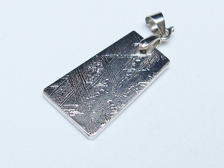 シルバーギベオン メテオライト ペンダント [t452-3787] 3枚目