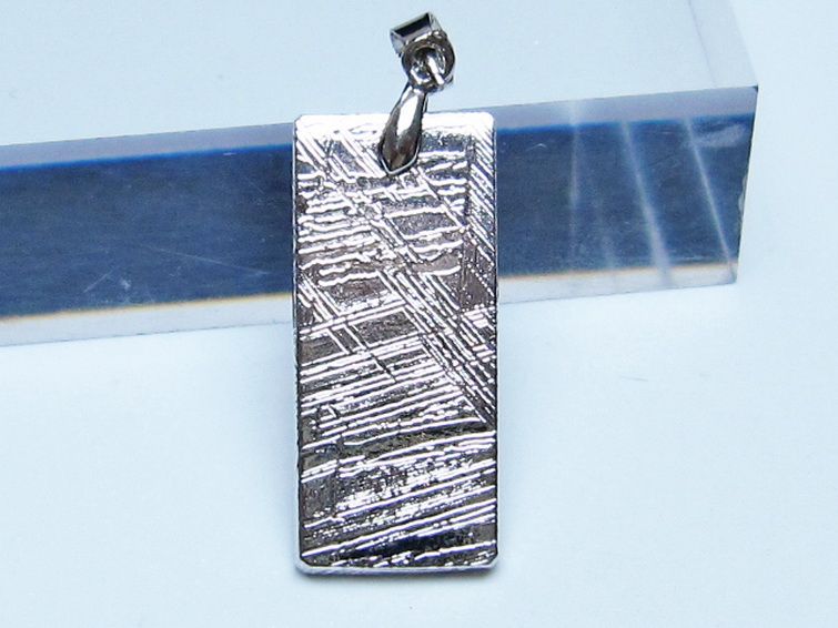 シルバーギベオン メテオライト ペンダント [t452-3793] 1枚目