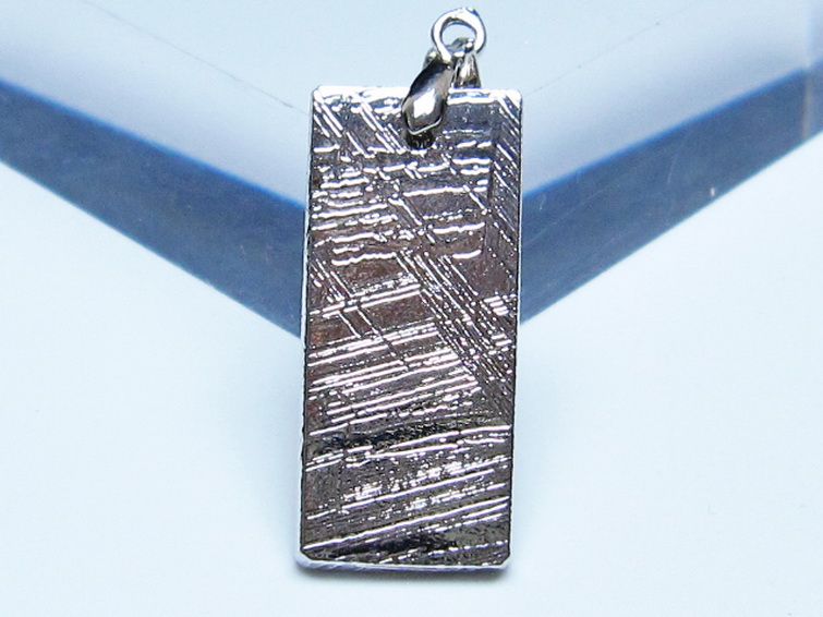 シルバーギベオン メテオライト ペンダント [t452-3793] 2枚目