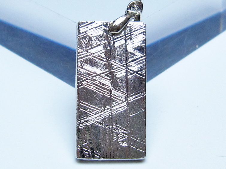 シルバーギベオン メテオライト ペンダント [t452-3795] 2枚目