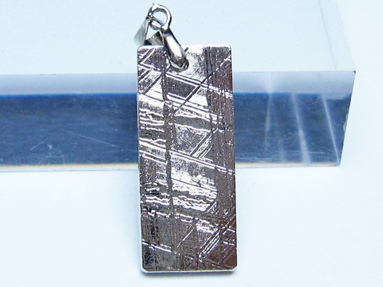 シルバーギベオン メテオライト ペンダント [t452-3798] 1枚目