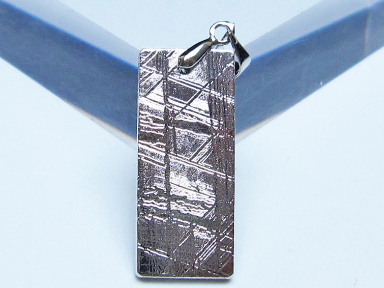 シルバーギベオン メテオライト ペンダント [t452-3798] 2枚目