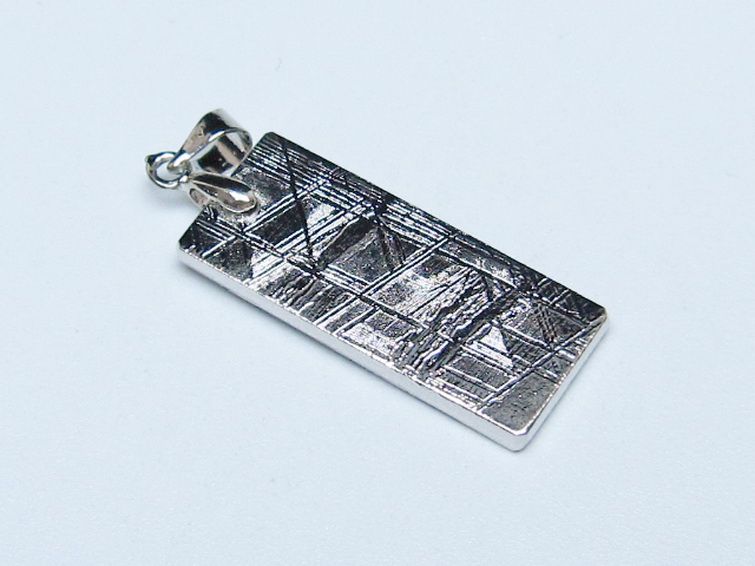 シルバーギベオン メテオライト ペンダント [t452-3798] 3枚目