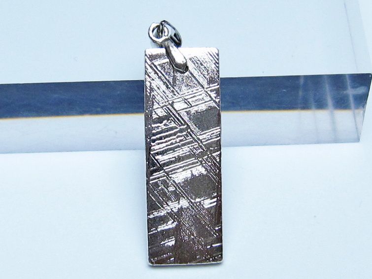 シルバーギベオン メテオライト ペンダント [t452-3800] 1枚目