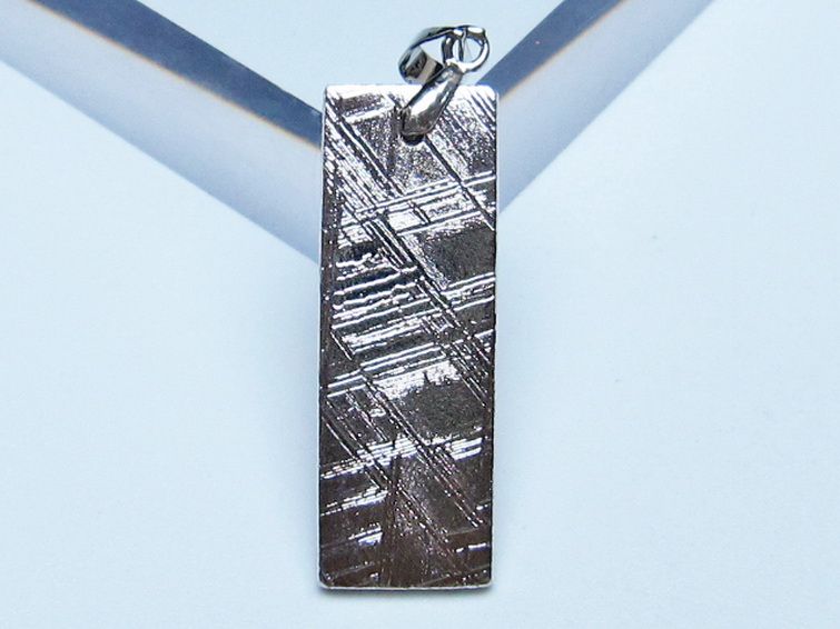 シルバーギベオン メテオライト ペンダント [t452-3800] 2枚目