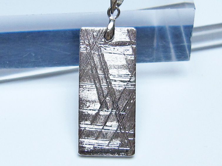 シルバーギベオン メテオライト ペンダント [t452-3814] 1枚目