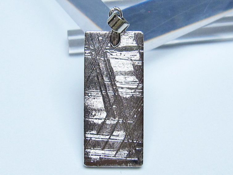 シルバーギベオン メテオライト ペンダント [t452-3814] 2枚目