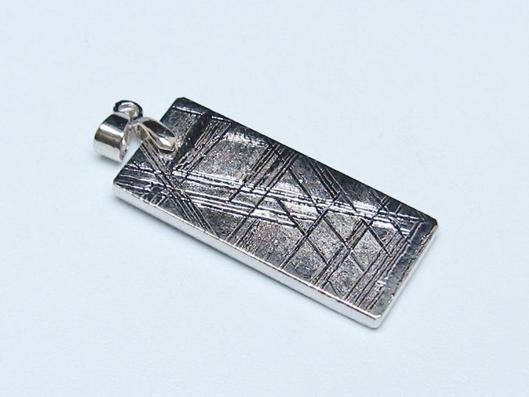 シルバーギベオン メテオライト ペンダント [t452-3814] 3枚目