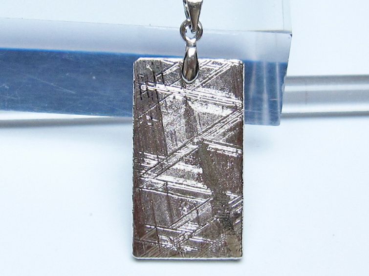 シルバーギベオン メテオライト ペンダント [t452-3815] 1枚目