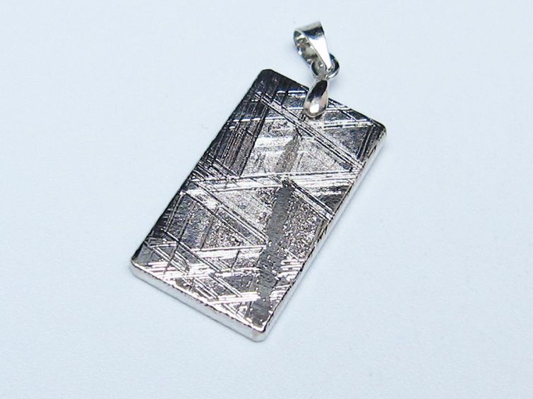 シルバーギベオン メテオライト ペンダント [t452-3815] 3枚目