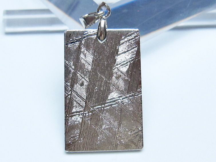 シルバーギベオン メテオライト ペンダント [t452-3818] 2枚目