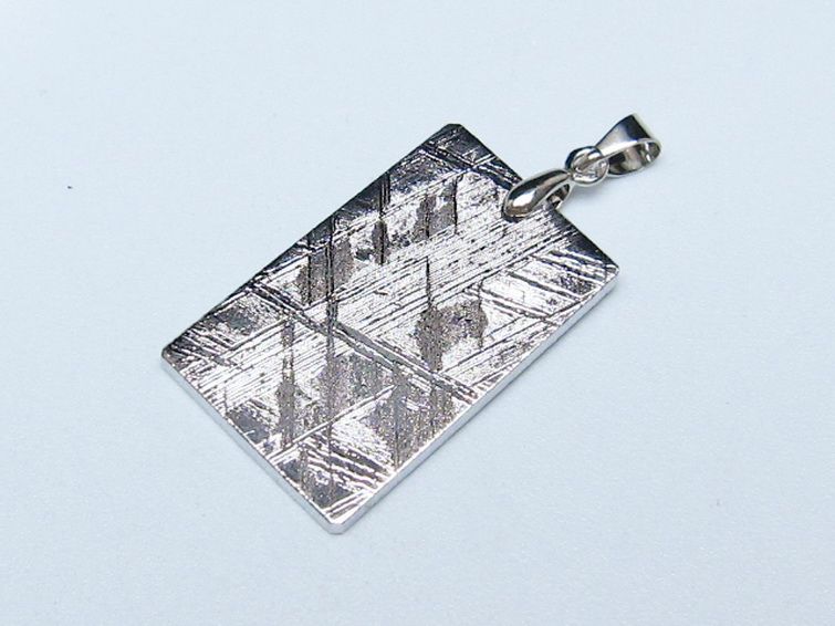 シルバーギベオン メテオライト ペンダント [t452-3818] 3枚目