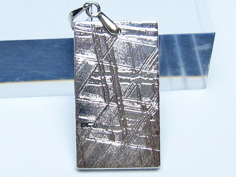 シルバーギベオン メテオライト ペンダント [t452-3823] 1枚目